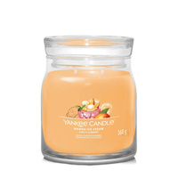 Yankee Candle Średnia świeca zapachowa Mango Ice Cream 368g