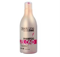 Stapiz Sleek Line Blush Blond Shampoo szampon do włosów blond z jedwabiem 300ml