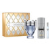 Paco Rabanne Invictus zestaw woda toaletowa spray 100ml + woda toaletowa spray 10ml + dezodorant spray 150ml