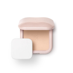 KIKO Milano Skin Lover Refining Face Powder Foundation nawilżający i wygładzający podkład w pudrze 02 Blanched Almond 10g