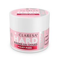 Claresa Hard&amp;Easy Builder Gel żel budujący Milky Pink 12g