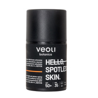Veoli Botanica Hello Spotless Skin szerokopasmowy lekki krem ochronny przeciw fotostarzeniu z ekstraktem z morwy białej 1% i tetraizopalmitynianem askorbylu SPF50+ 50ml