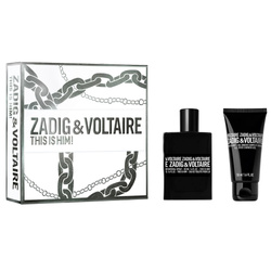 Zadig&Voltaire This Is Him! zestaw woda toaletowa spray 50ml + żel pod prysznic 50ml