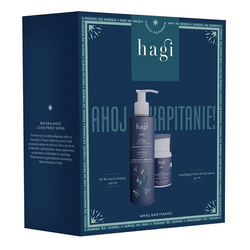 Hagi Ahoj Kapitanie! zestaw żel do mycia twarzy 200ml + krem-żel nawilżający do twarzy 50ml