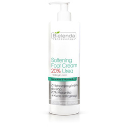 Bielenda Professional Softening Foot Cream 20% Urea zmiękczający krem do stóp 20% Mocznika + Kwas Salicylowy 500ml