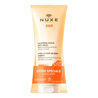 Nuxe Sun pielęgnacyjny żel pod prysznic po opalaniu 2x200ml