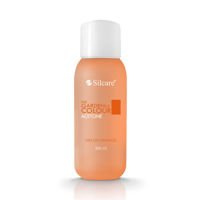 Silcare The Garden of Colour Acetone aceton do usuwania żelowych lakierów hybrydowych Melon Orange 300ml