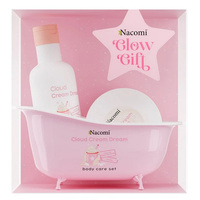 Nacomi Cloud Cream Dream zestaw żel pod prysznic 300ml + kremowe masło do ciała 100ml