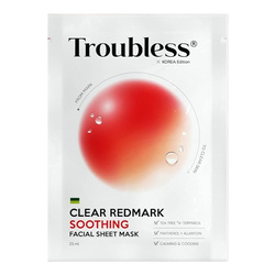 Troubless Clear Redmark Soothing Facial Sheet Mask łagodząca maska w płachcie 25ml