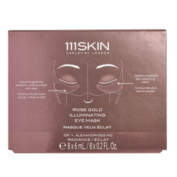 111Skin Rose Gold rozświetlająca maska pod oczy 8x6ml