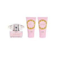 Versace Bright Crystal zestaw woda toaletowa spray 50ml + żel pod prysznic 50ml + balsam do ciała 50ml