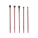 Glov Eye Brushes pędzle do makijażu oczu Pink 5szt