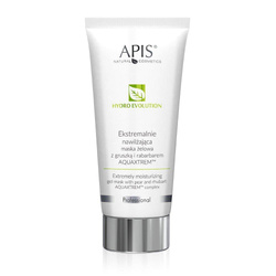APIS Hydro Evolution ekstremalnie nawilżająca maska żelowa z gruszką i rabarbarem AQUAXTREM™ 200ml