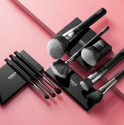 KIKO Milano Face 06 Sponge Core Foundation Brush pędzel z gąbką do nakładania podkładów w płynie i fluidów