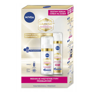Nivea Luminous 630® zestaw krem na dzień przeciw przebarwieniom 40ml + zaawansowane serum na przebarwienia 30ml