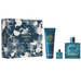 Versace Eros Pour Homme zestaw woda toaletowa spray 100ml + żel pod prysznic 150ml + woda toaletowa 5ml