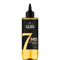 Gliss 7sec Express Repair Treatment Oil Nutritive ekspresowa kuracja do włosów przesuszonych i matowych 200ml