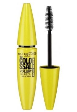 Maybelline Colossal 100% Black Mascara pogrubiający tusz do rzęs 10.7ml