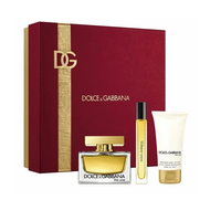 Dolce & Gabbana The One Woman zestaw woda perfumowana spray 75ml + balsam do ciała 50ml + woda perfumowana spray 10ml
