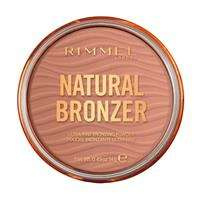 Rimmel Natural Bronzer bronzer do twarzy z rozświetlającymi drobinkami 001 Sunlight 14g