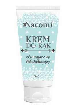 Nacomi Hand Cream Argan Oil Rejuvenating odmładzający krem do rąk z olejem arganowym 85ml