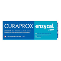 Curaprox Enzycal Zero pasta do zębów bez fluoru z enzymami do wrażliwych zębów 75ml