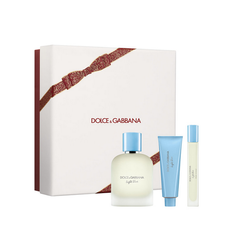 Dolce & Gabbana Light Blue Pour Homme 100ml edt + żel pod prysznic 50ml + edt 10ml