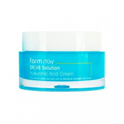 FarmStay DR.V8 Solution Hialuronic Acid Cream krem do twarzy z hialuronem i witaminami 50ml