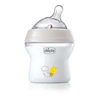 Chicco NaturalFeeling butelka plastikowa ze smoczkiem silikonowym przepływ wolny 0m+ 150ml