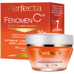 Perfecta Fenomen C przeciwzmarszczkowy krem do twarzy na dzień i na noc 50+ 50ml