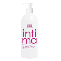Ziaja Intima kremowy płyn do higieny intymnej z kwasem mlekowym 500ml