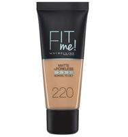 Maybelline Fit Me Matte & Poreless Foundation matujący podkład do twarzy 220 Natural Beige 30ml