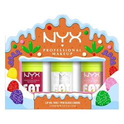NYX Professional MakeUp Holiday Fat Oil Trio Kit zestaw olejków do ust 3x4.8ml