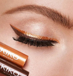 KIKO Milano Super Colour Waterproof Eyeliner ultragładki wodoodporny kolorowy eyeliner w płynie 09 Dark Brown 1.7ml