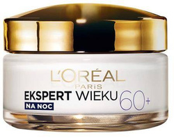 L'Oreal Paris Ekspert Wieku 60+ przeciwzmarszczkowy krem odbudowujący na noc 50ml