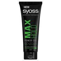 Syoss Max Hold Gel żel do włosów Mega Strong Hold 250ml