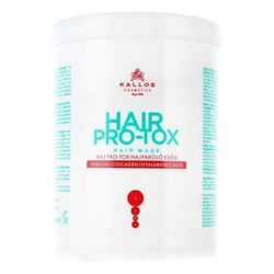 Kallos Hair Pro-Tox Hair Mask maska do włosów z keratyną kolagenem i kwasem hialuronowym 500ml