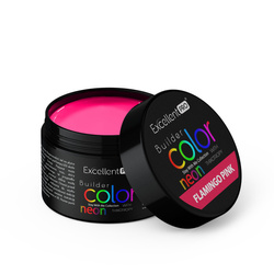 Excellent PRO Builder Color Neon With Thixotropy żel budujący Flamingo Pink 15g
