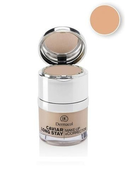 Dermacol Caviar Long Stay Make-Up & Corrector podkład do twarzy z korektorem 02 Fair 30ml