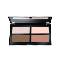 Pupa Milano Contouring & Strobing Ready 4 Selfie Powder Palette paleta pudrów do konturowania i strobingu 001 Pelli Chiare 17.5g