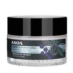 Asoa Peeling do twarzy Morela-Porzeczka 50ml