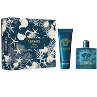 Versace Eros Pour Homme zestaw woda toaletowa spray 100ml + żel pod prysznic 150ml