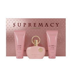 Afnan Supremacy Pink zestaw woda perfumowana spray 100ml + żel pod prysznic 100ml + balsam do ciała 100ml