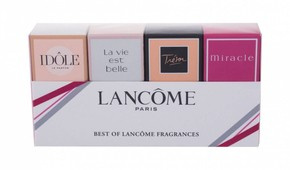 Lancome Best Of Lancome Fragrances zestaw Tresor 7.5ml + Idole 5ml + La Vie Est Belle 4ml + Miracle 5ml