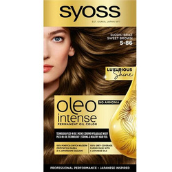 Syoss Oleo Intense farba do włosów trwale koloryzująca z olejkami 5-86 Słodki Brąz