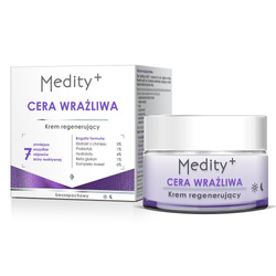 Medity+ Cera Wrażliwa krem regenerujący do twarzy 50ml
