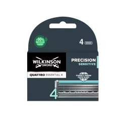 Wilkinson Quattro Essential 4 Precision Sensitive zapasowe ostrza do maszynki do golenia 4szt
