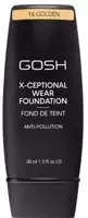 Gosh X-Ceptional Wear Foundation Long Lasting Makeup długotrwały podkład do twarzy 16 Golden 30ml