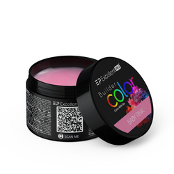 Excellent PRO Builder Color With Thixotropy Pastel żel budujący Baby Pink 15g