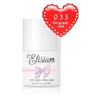 Elisium UV Gel Polish lakier hybrydowy do paznokci 033 Original Red 9g